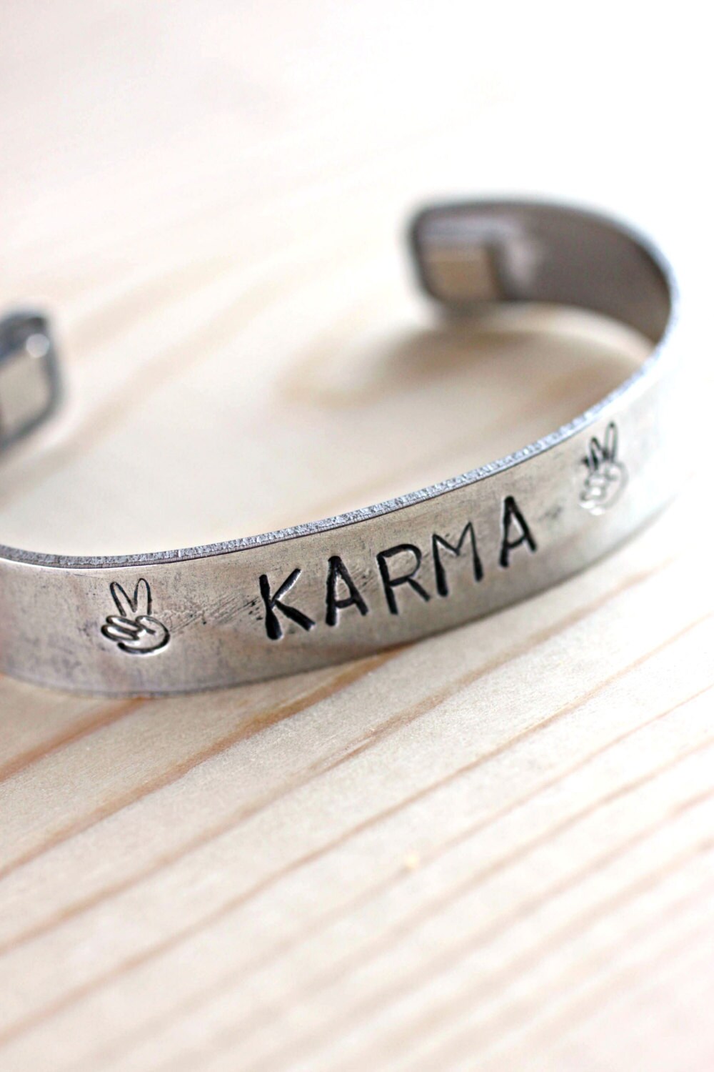 Karma Bracelet Karma Jewelry Good Karma Boho Jewelry Etsy