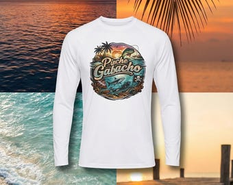 Manga larga de primera calidad con ajuste cómodo • Gráfico grande distintivo en la espalda • Detalle del logotipo en el pecho • Marca "Pinché Gabacho" en la manga izquierda • Transpirable