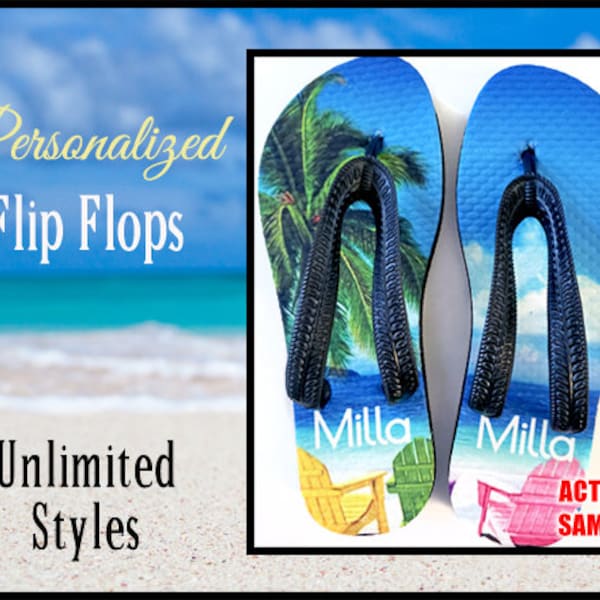 Custom Flip Flops, Flip Flops, Wedding Flip Flops, Monogram Flip Flops, Personalized Flip Flops, Personalized Sandals, Custom Sandals