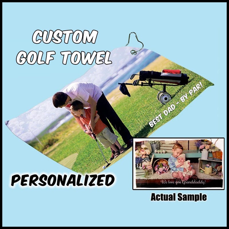 Custom Golf Towel 4 Pets - Etsy