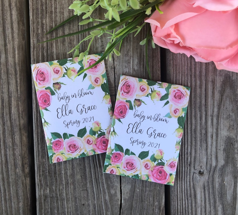 Baby Shower Seed Packets Baby Shower Favors Custom Seed - Etsy