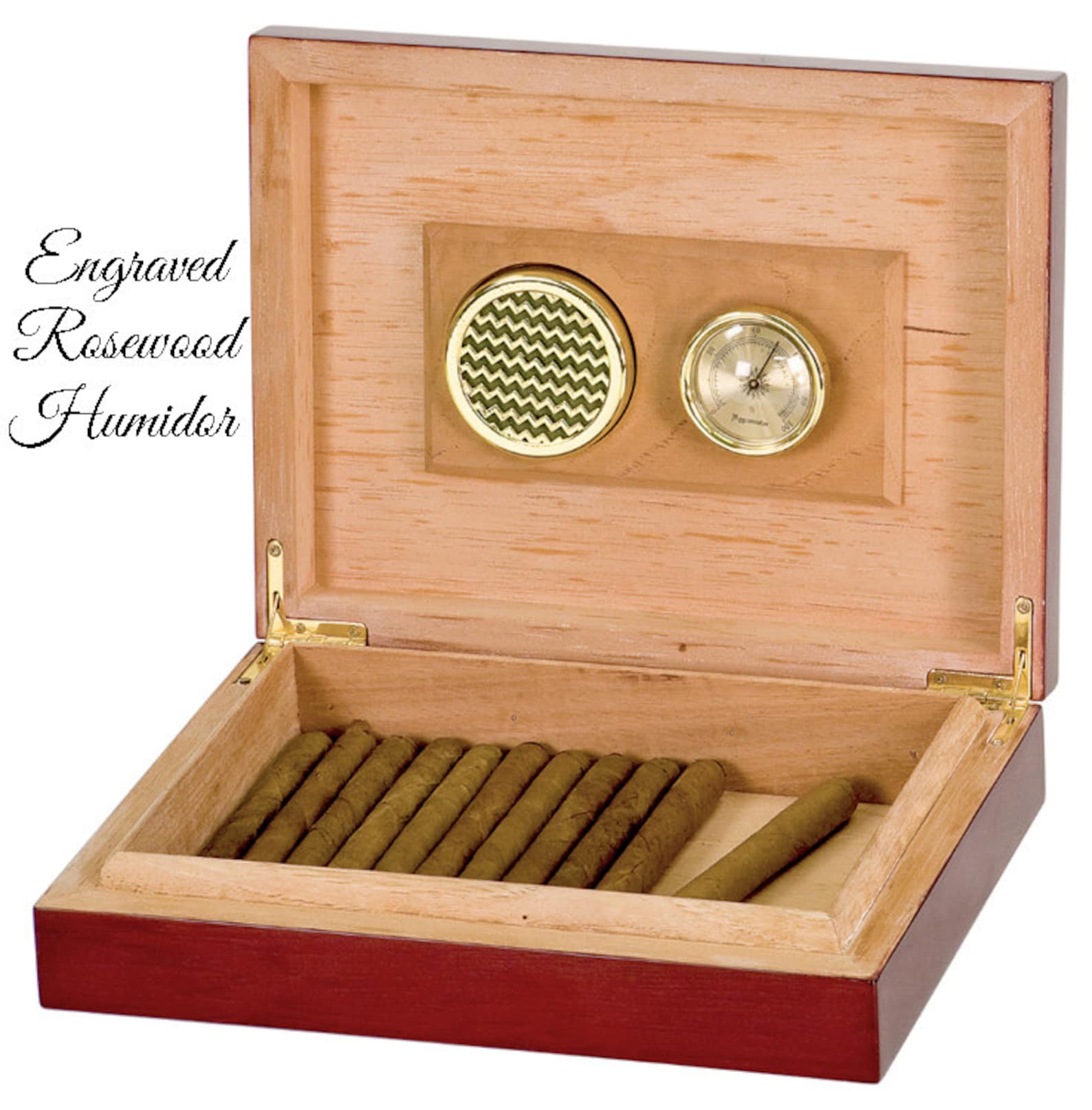Personalized Humidor Humidor Cigar Box Tobacco Humidor Etsy