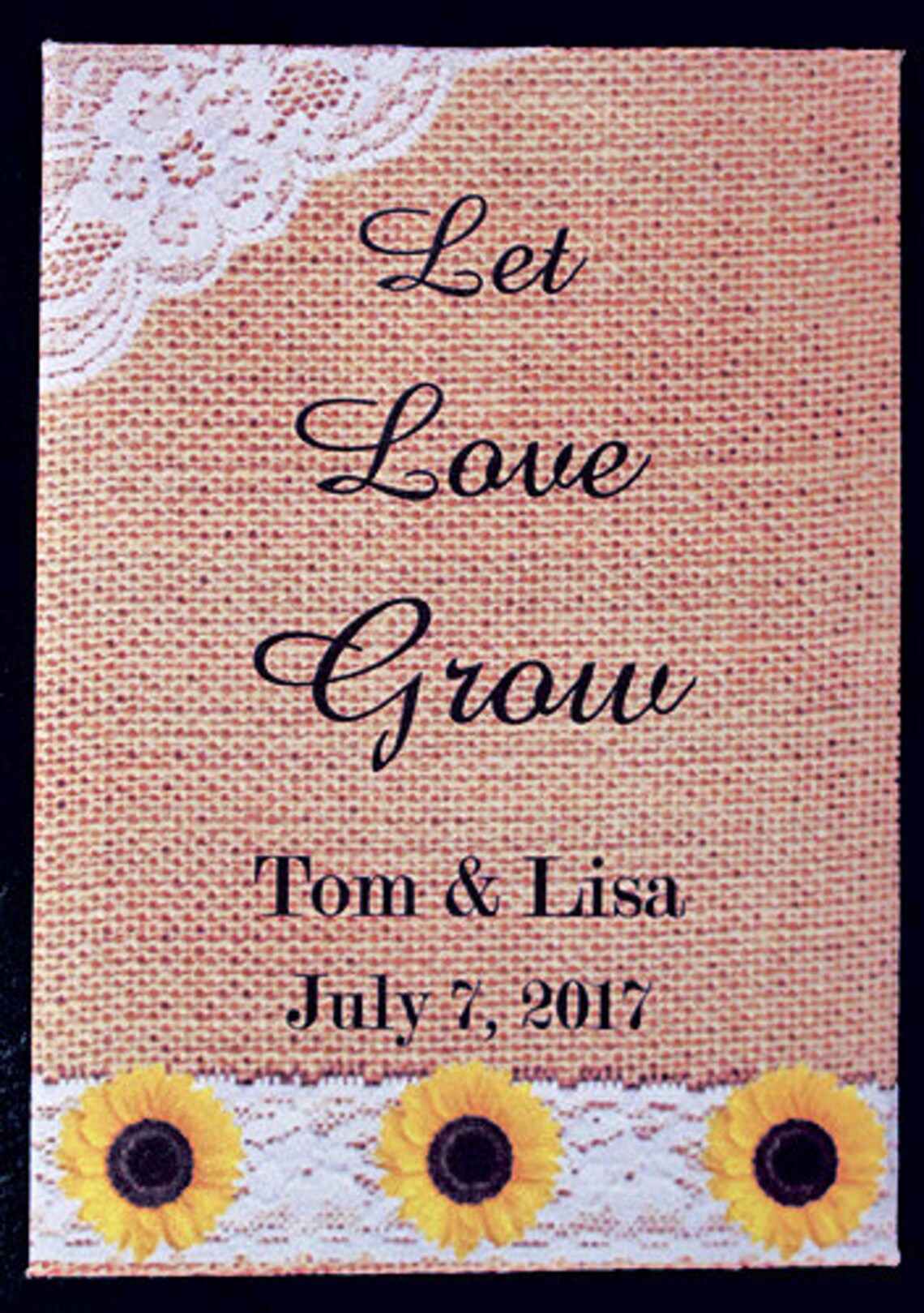 Let Love Grow Seed Packets Wedding Favors Thank You Favors | Etsy