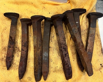 Iron RailRoad Spikes