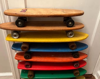 Vintage 1970s/80s Blue California Freeformer Plastic Skateboard - Etsy