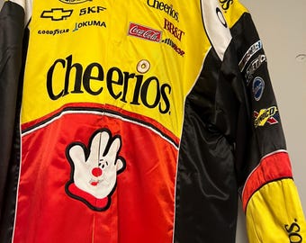 NEW Deadstock Vintage Cheerios NASCAR Racing Jacket by Chase
