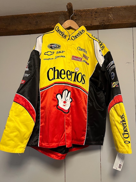 NEW Deadstock Vintage Cheerios NASCAR Racing Jacket by Chase