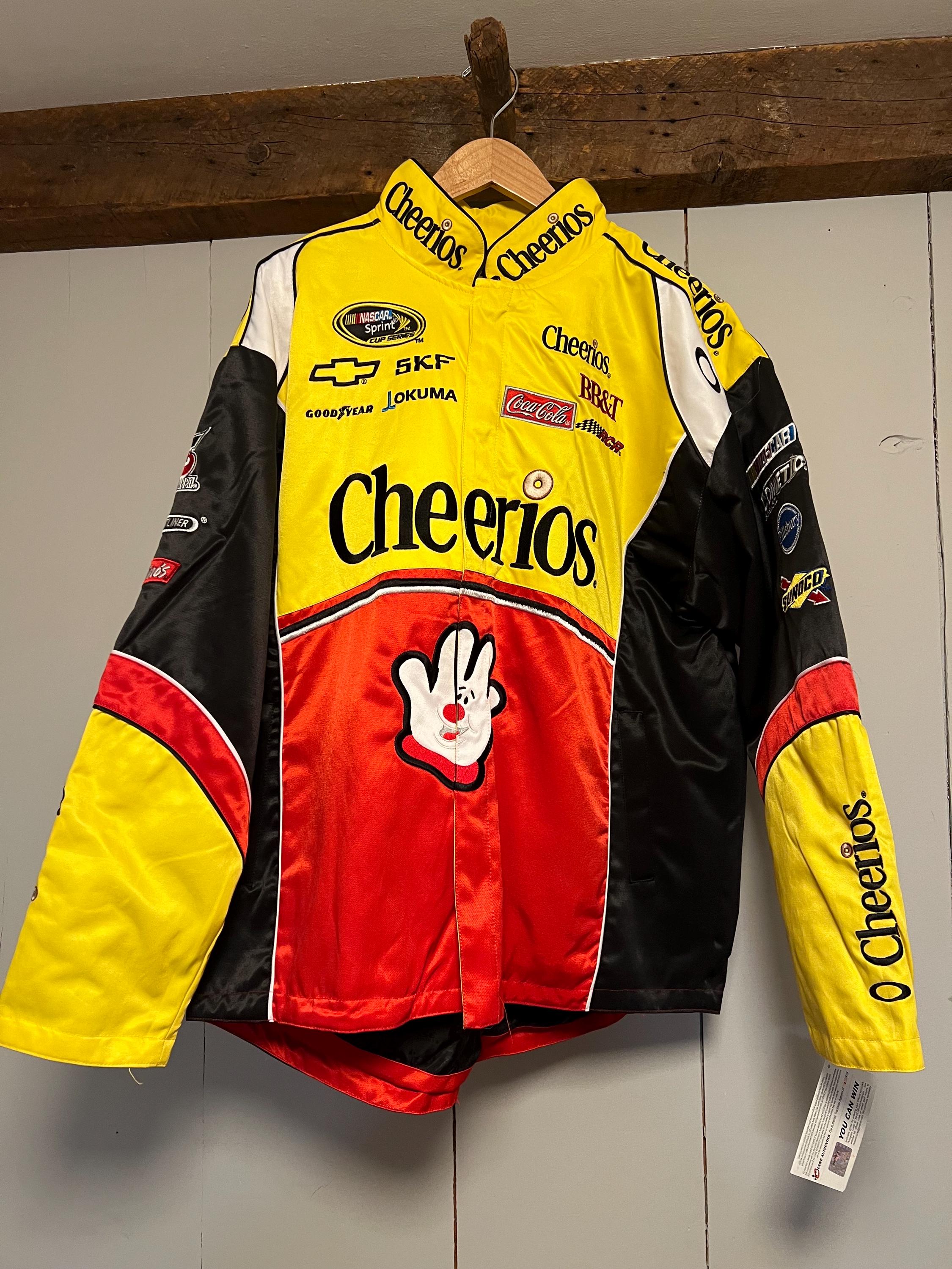NEW Deadstock Vintage Cheerios NASCAR Racing Jacket by Chase