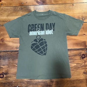 Green Day American Idiot Tour Tshirt - Etsy Canada