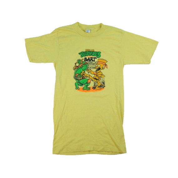 Vintage 1980s Bootleg Bart TMNT tee. Super unique