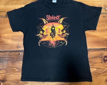 Slipknot - Vintage - Iowa 2001 - Heavy Metal Hard Rock Band T