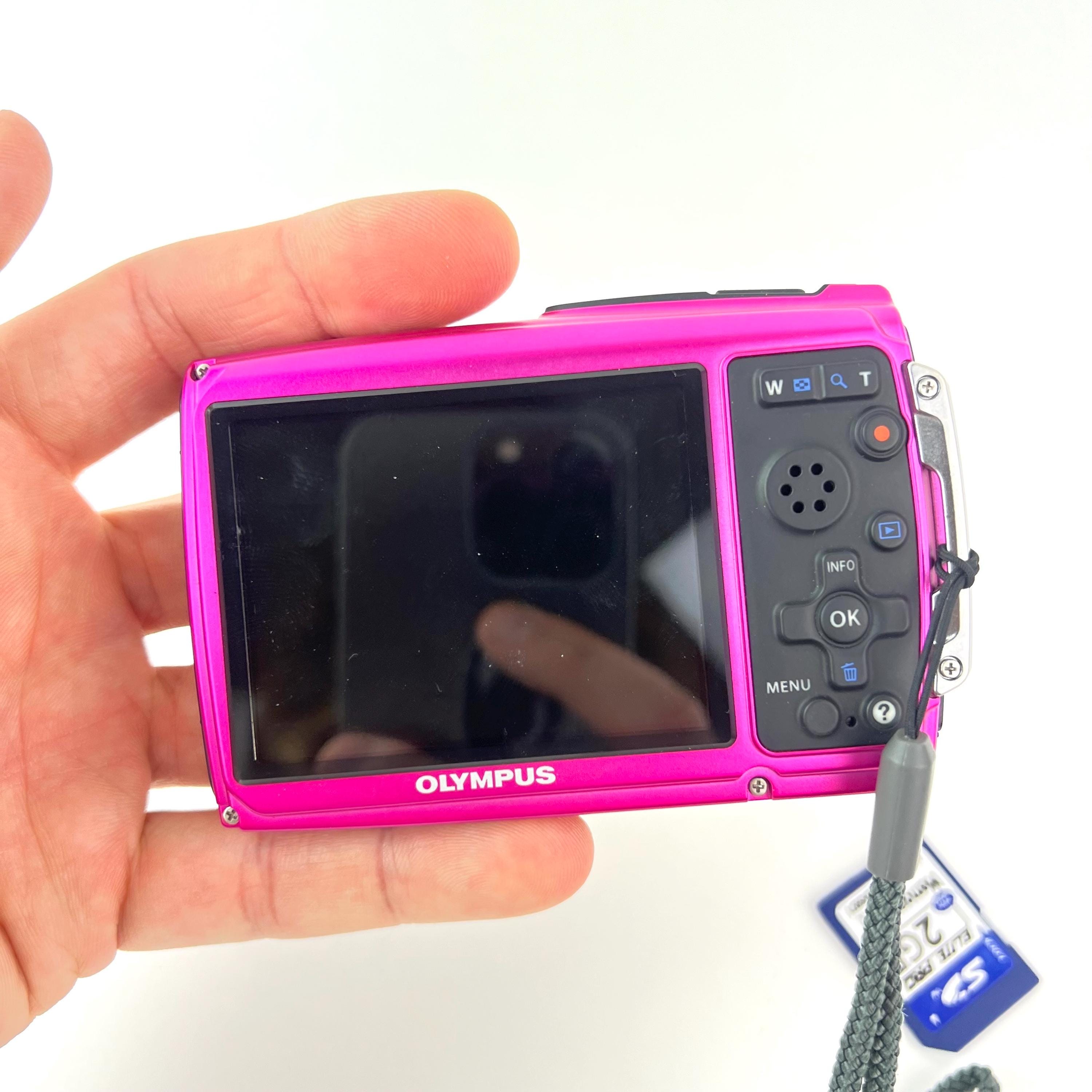 Pink Olympus Stylus Tough – Waterproof Digital Camera - Etsy Israel