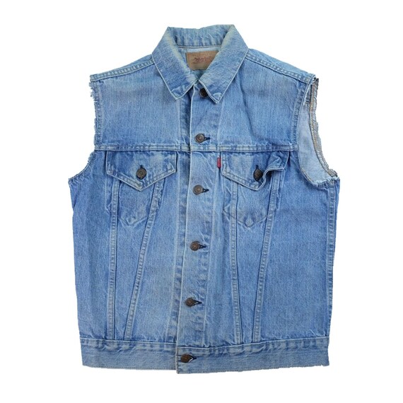Vintage Levis Big E Cut off Denim 
