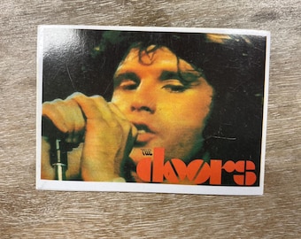Vintage 80s The Doors Sticker – Jim Morrison Promo