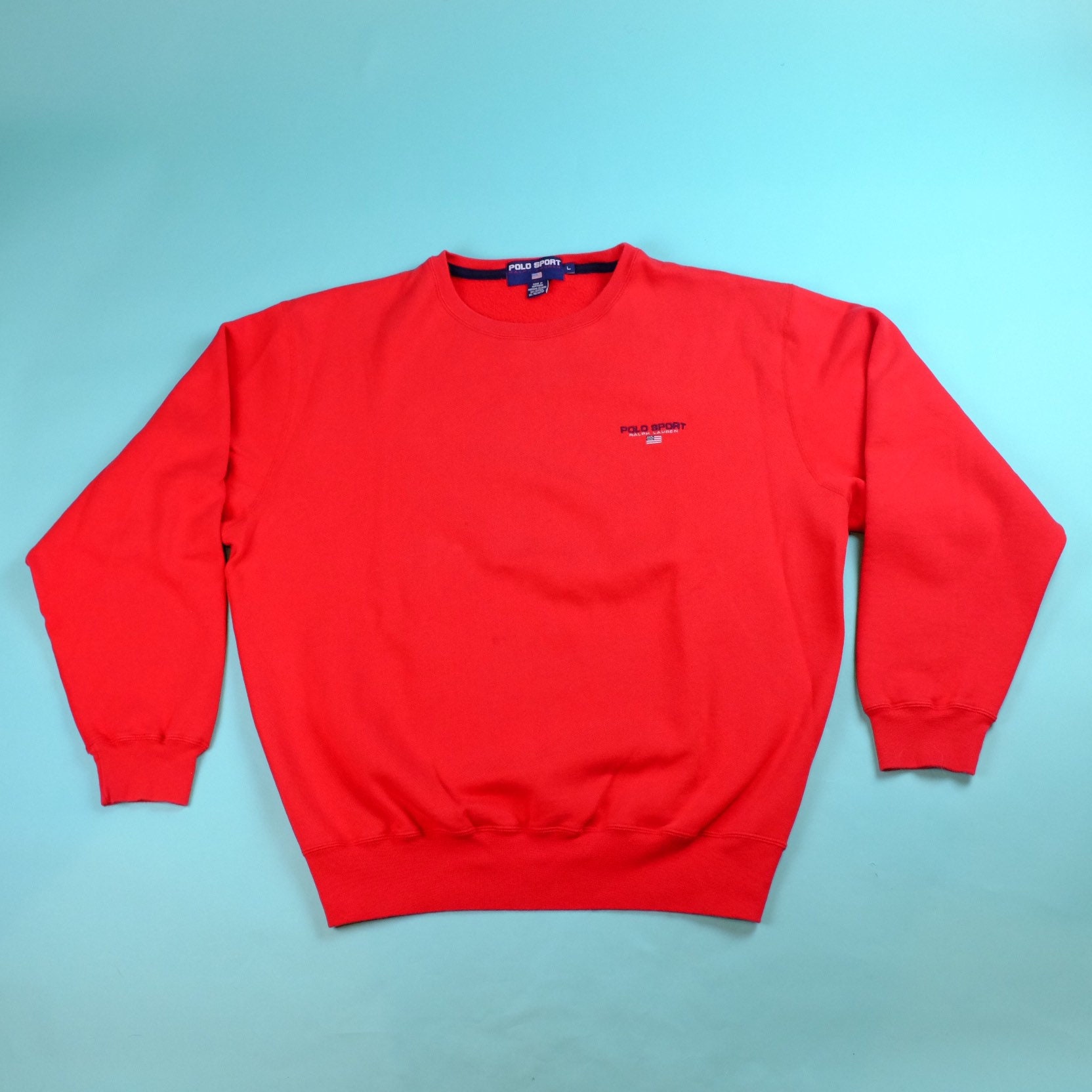 vintage polo sport sweatshirt