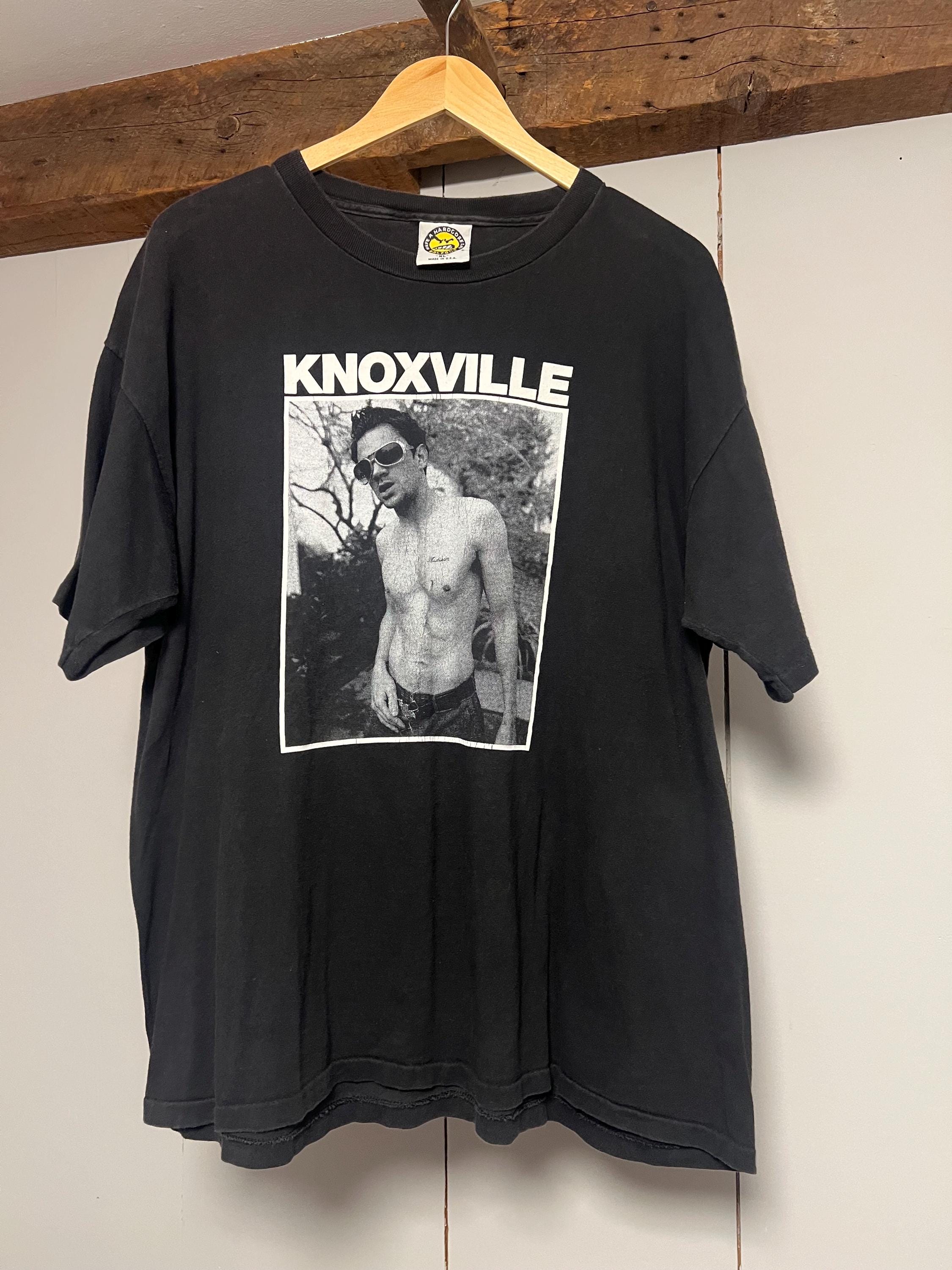 限定出品MTV jackass TシャツKNOXVILLE 野村訓市 Vintage Johnny Knoxville Jackass MTV 1998 T-shirt - Black Men's