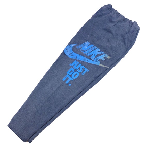 Vintage 80s NIKE Just Do It sweatpants - distresse