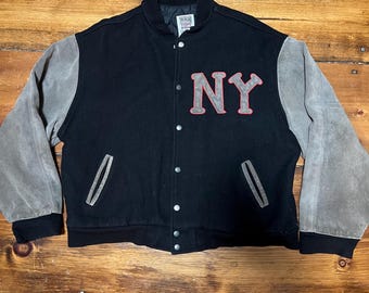 Vintage New York Yankees Felco Varsity Jacket USA Made/ XL Size - Etsy