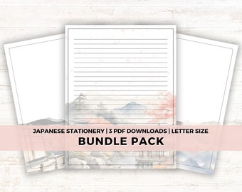 Japanese stationery, Letter writing paper, Letter writing stationery