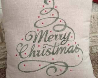 Merry Christmas Pillow