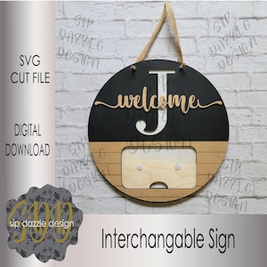 Appendino porta di benvenuto intercambiabile SVG