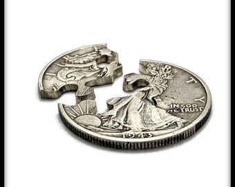 Walking Liberty Half Dollar Coin Puzzle