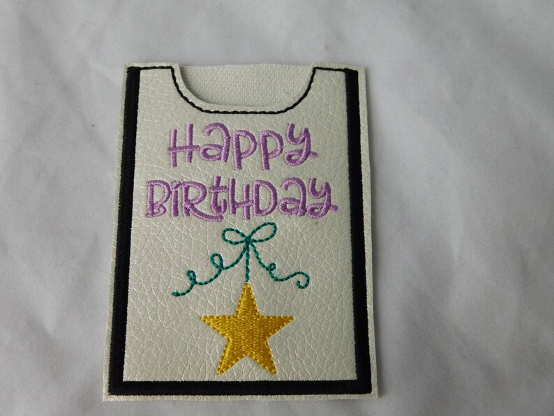 Gift wrapping voucher card Birthday-free shipping!