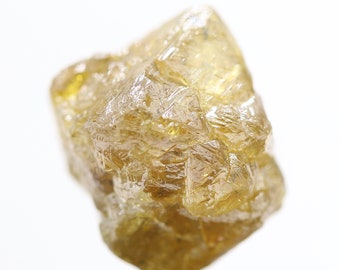 7.55 Carat Rough Diamond Yellow Crystal Uncut Rough Diamond  Natural Loose Diamond ! Natural Rough Diamond For Diamond Ring