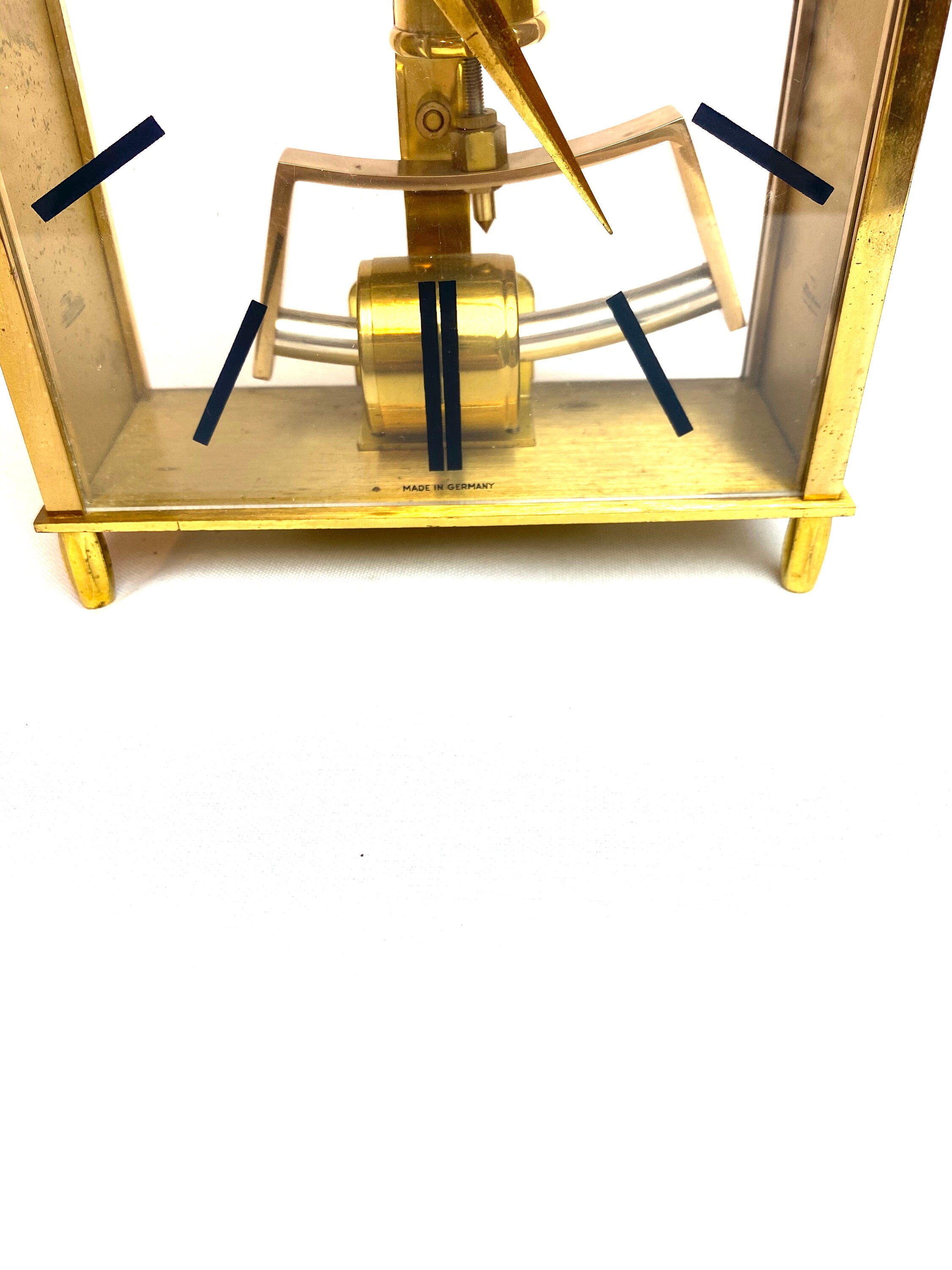 Midcentury Modern Kundo Electronic Clock Kieninger & Obergfel Made in