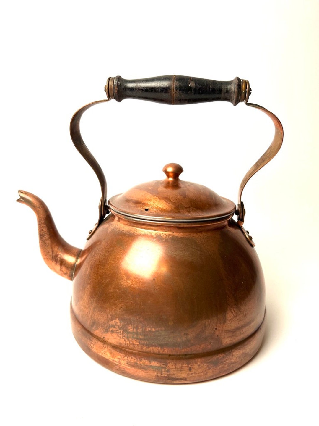 Vintage Copper Tea Kettle Made by Douro in Portugal Etsy