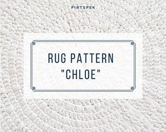Crocheted Rug Pattern "Chloe"