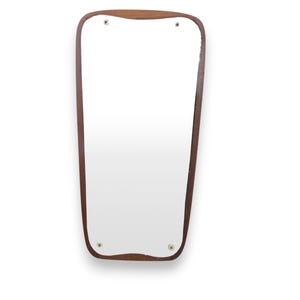 Mirror With Frame Of Teak, Danish Design From 1960s
