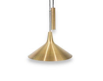 Ceiling lamp Counterweight pendant made of Brass by Lyfa from the 1960s