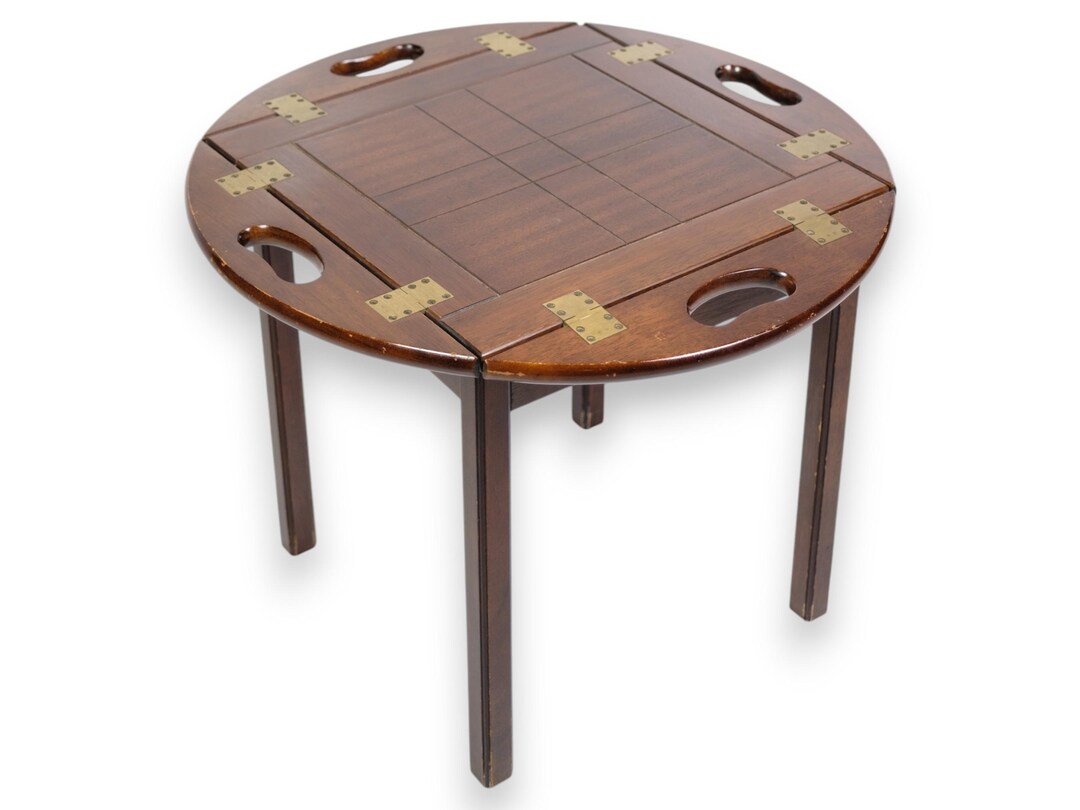 Butler Table Made in Mahogany, Danish Design From 1960s - Etsy