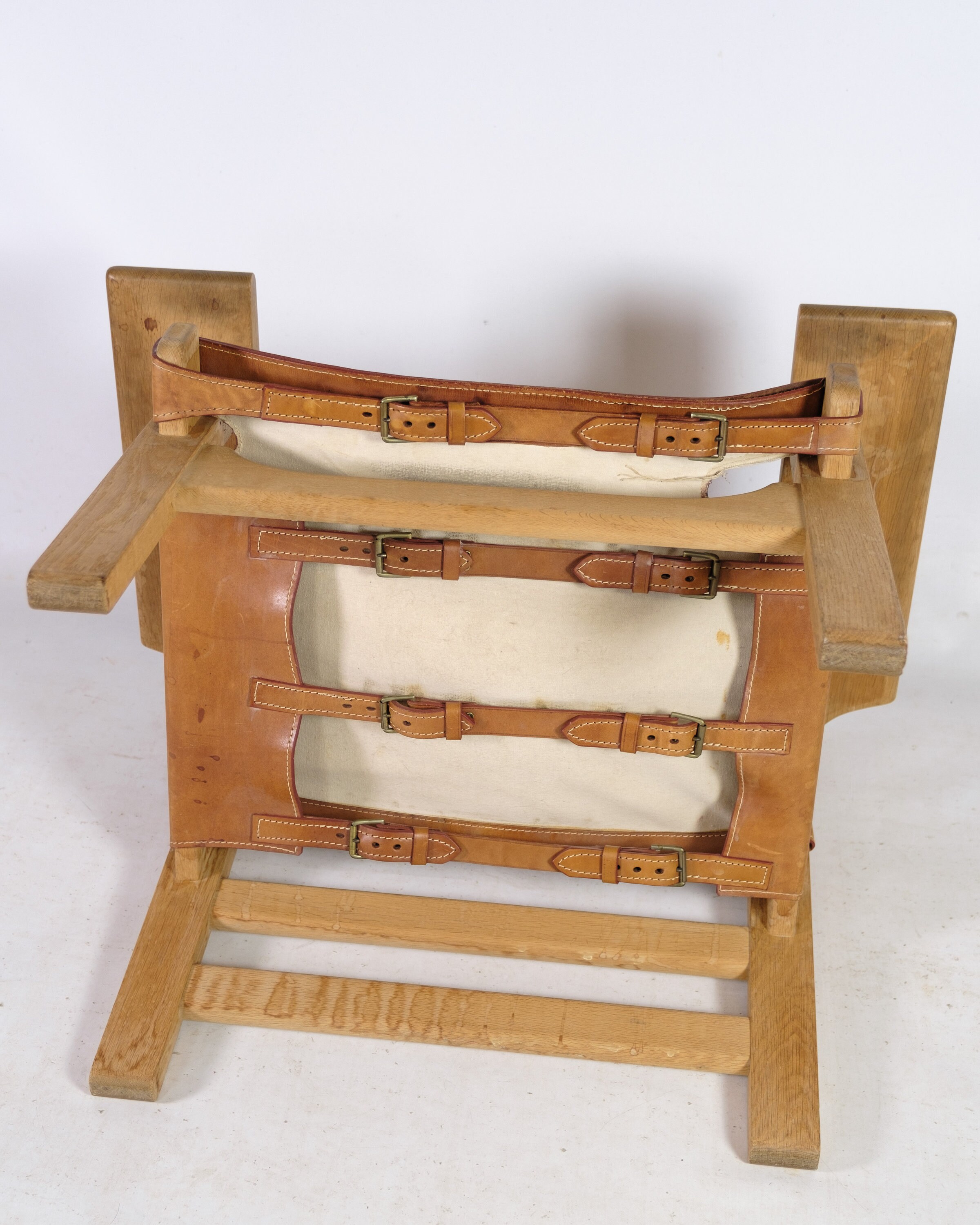 The Spanish Chair, Model BM2226, Oak Wood & Patinated
