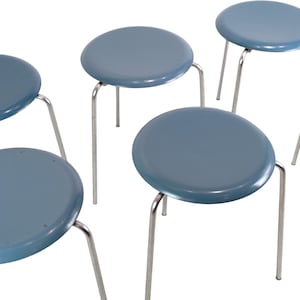 Dot stools, model 3170, AJ, Fritz Hansen, 1974