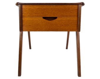 Teak Sewing Table of Danish Design in Teak wood from 1960s