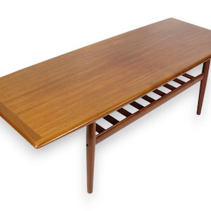 Coffee Table Made In Teak By Grete Jalk For Glostrup Furniture From 1960s