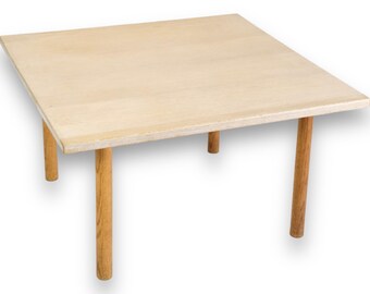 Mesa de centro de roble claro de Hans Wegner - Andreas Tuck, década de 1960