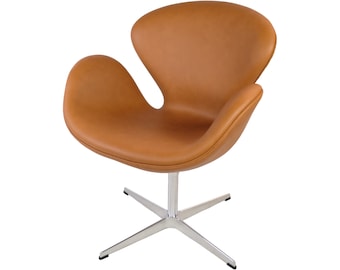 Swan chair Model 3320 With High column By Arne Jacobsen And Fritz Hansen