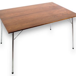 Dining/Cafe Table Made In Rosewood By Arne Jacobsen For Fritz Hansen From 1960s