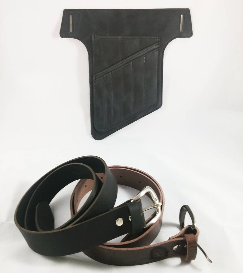 Black Chef Knives Belt ZoonderBelt Chefs knives Roll Etsy