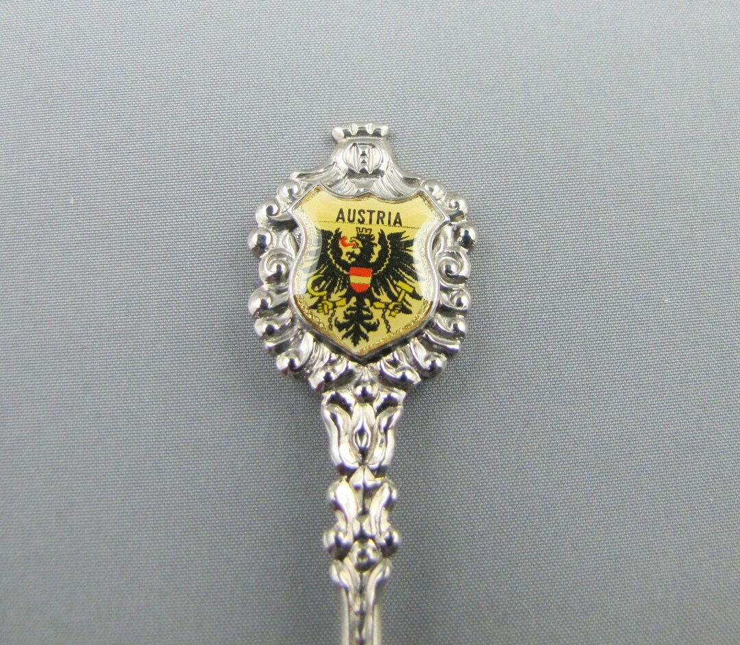 Coat of Arms Black Eagle AUSTRIA Travel Shield Collectible Etsy