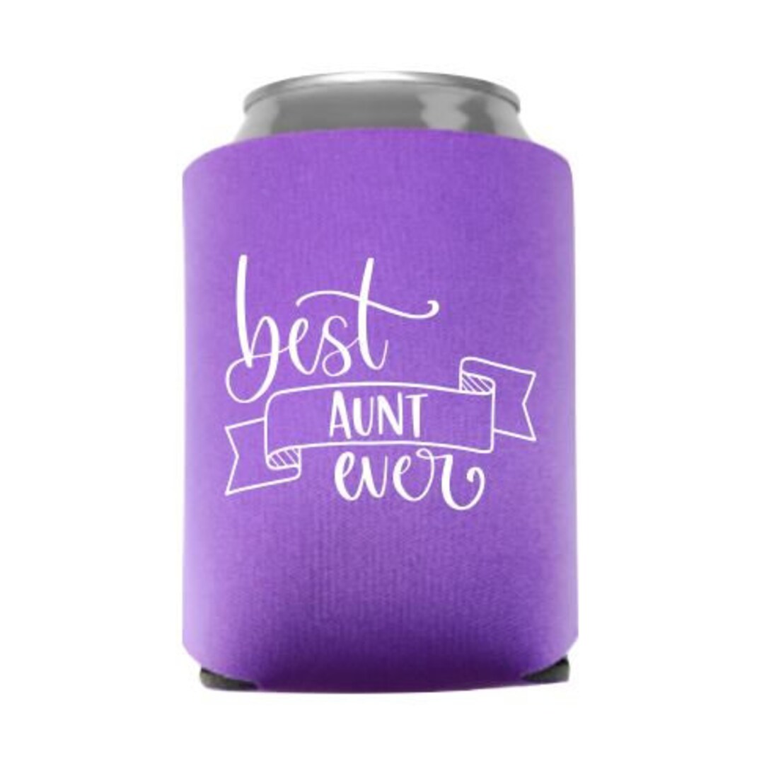 Best Aunt Ever Can Cooler - Gift - Aunt - Stocking Stuffer - Etsy