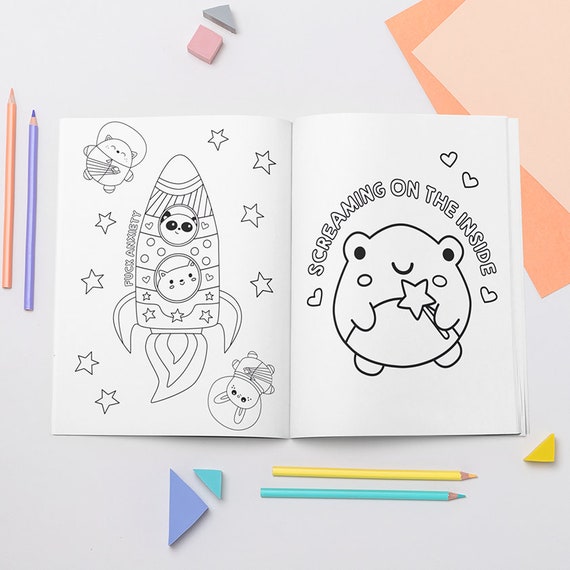Download The Happy Place Colouring Book From Sugar Sloth Stationery Party Supplies Handmade Products Cikyaya My