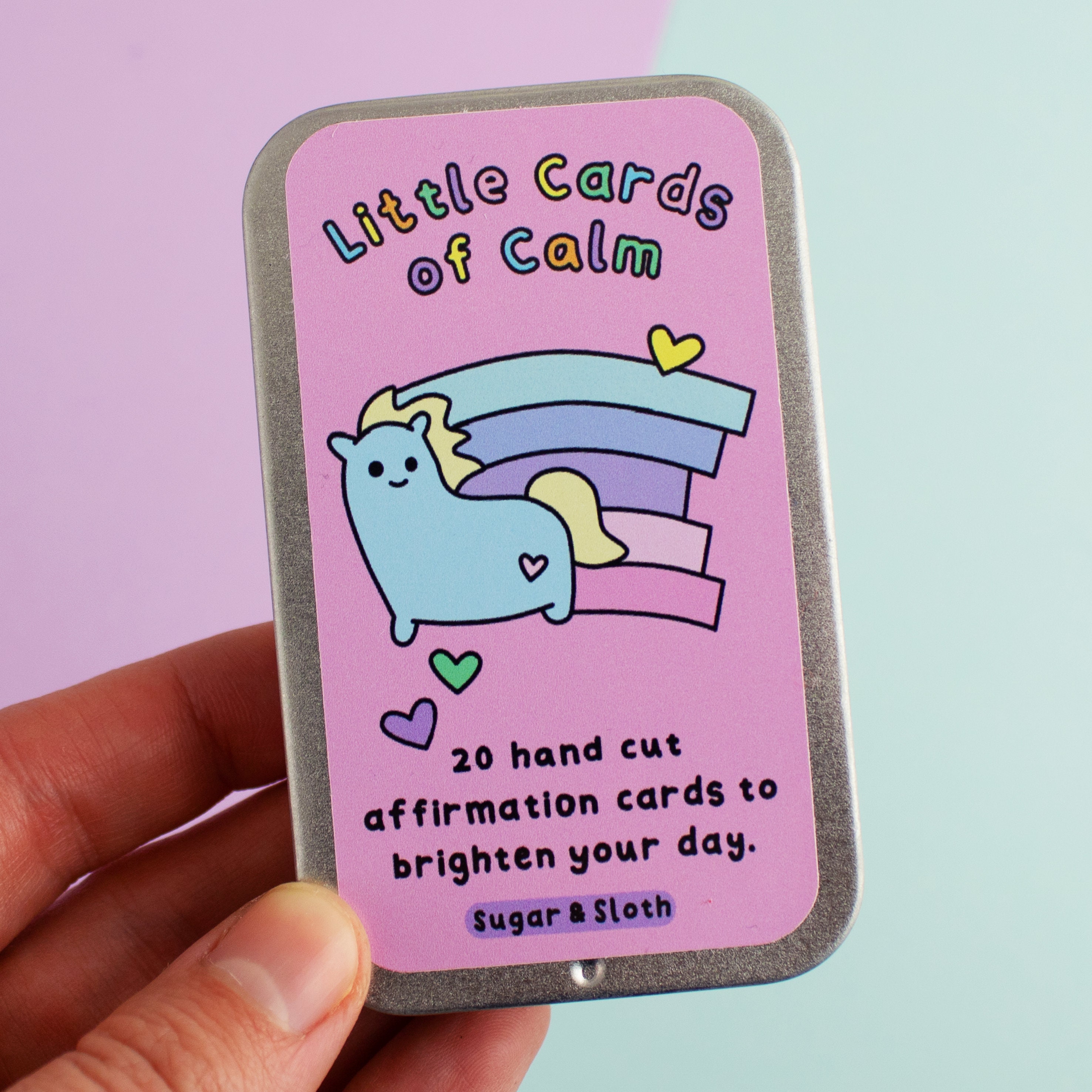 Little Cards of Calm - Set of 20 Cute and Funny Affirmation