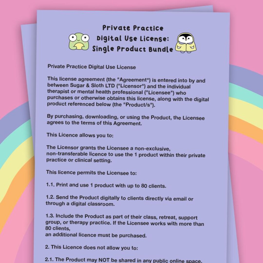 Private Practice Digital Use License: Single Product, Digital Licennse ...