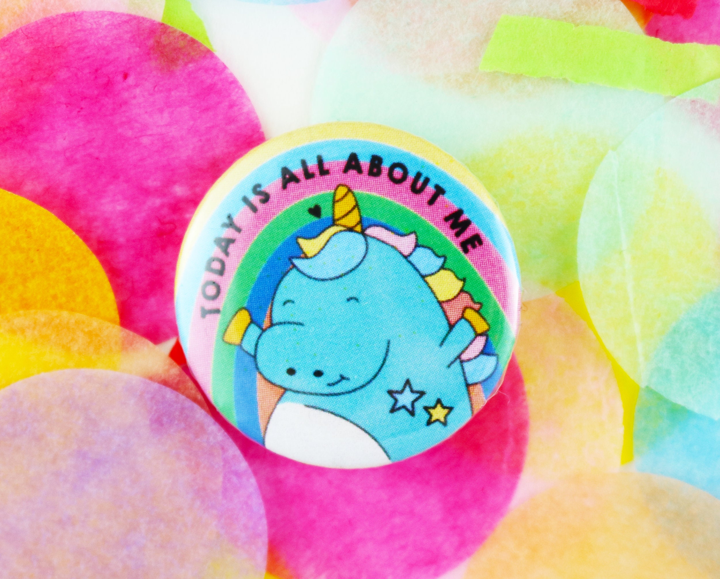 Unicorn Badge || Birthday Unicorn button badge || Unicorn Pin || Funn…