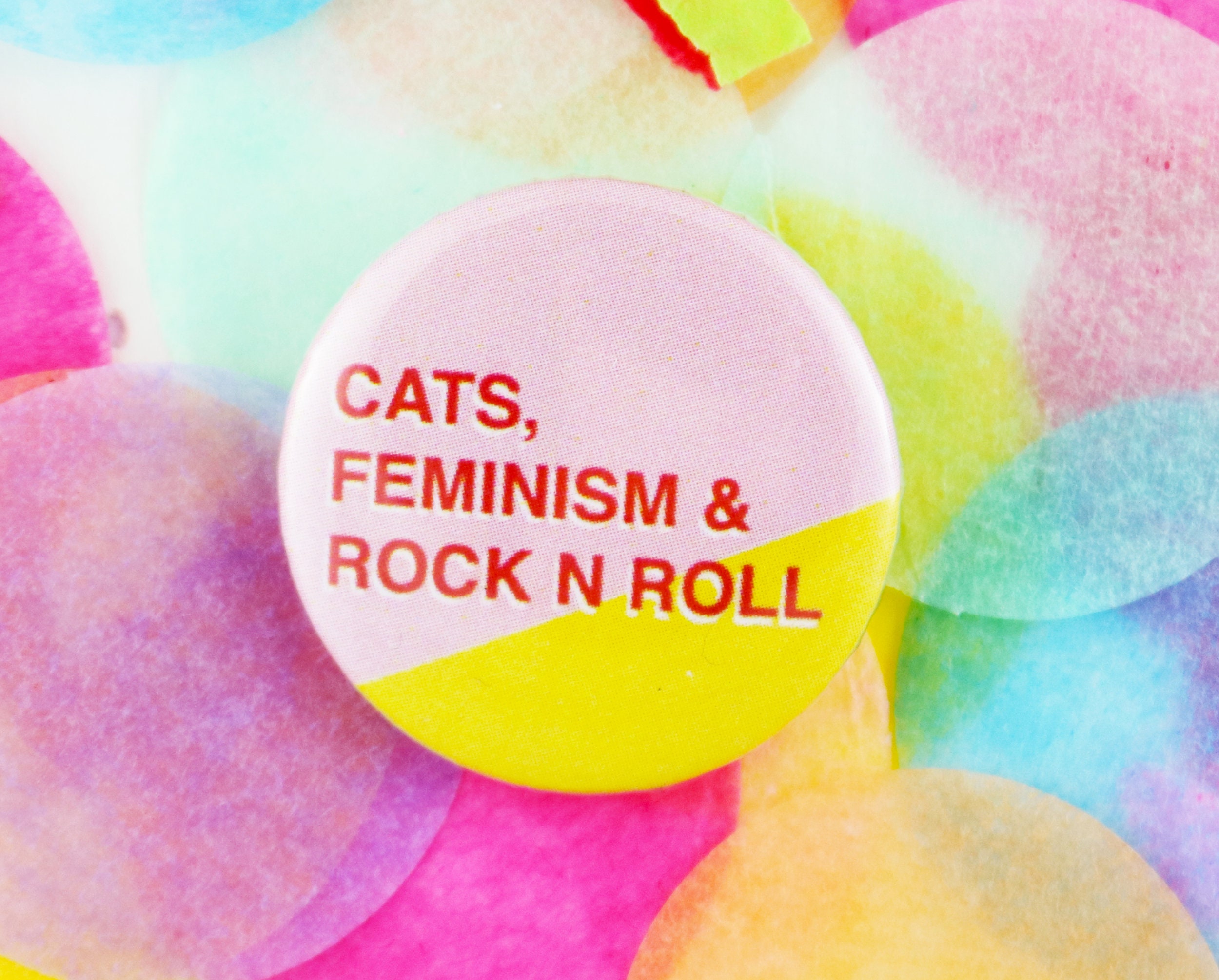 FEMINIST KILLJOY 1" 25mm Pin Button Badge Novelty Message Humour Feminism 2 