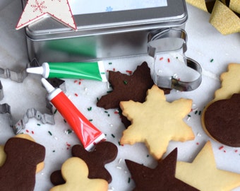 Personalised DIY Christmas Cookie Gift Set